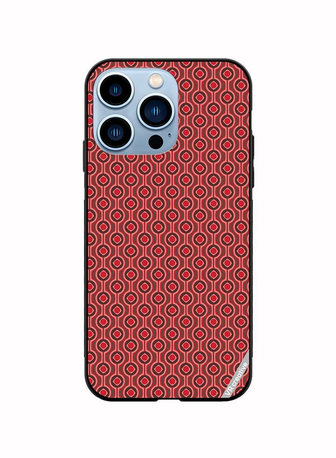 VR CREATIVE Protective Case Cover For Apple iPhone 14 Pro Max Pattern Red Design Multicolour - Image 1