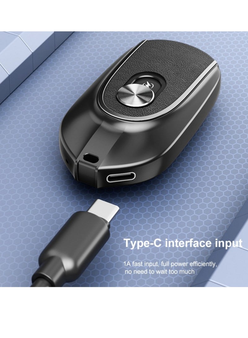 ELTRAZONE Mini Power Emergency Pod Keychain Portable Charger For Iphone Ultra-Compact External Fast Charging Power Bank Battery Pack Key Ring Cell Phone Charger Multicolor - Image 4