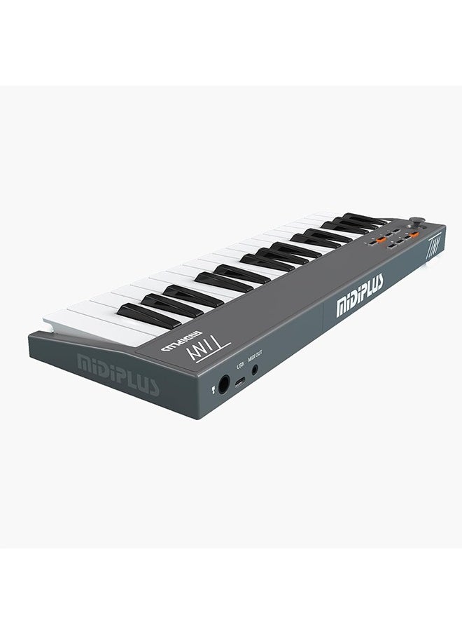 MiDiPLUS Midiplus Tiny MIDI Keyboard 32 mini keys USB, Lightweight body, Compact design with velocity sensitivity  - Image 2