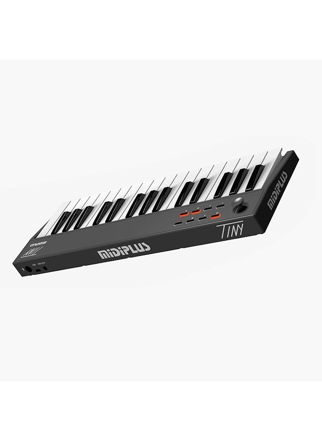 MiDiPLUS Midiplus Tiny MIDI Keyboard 32 mini keys USB, Lightweight body, Compact design with velocity sensitivity  - Image 3