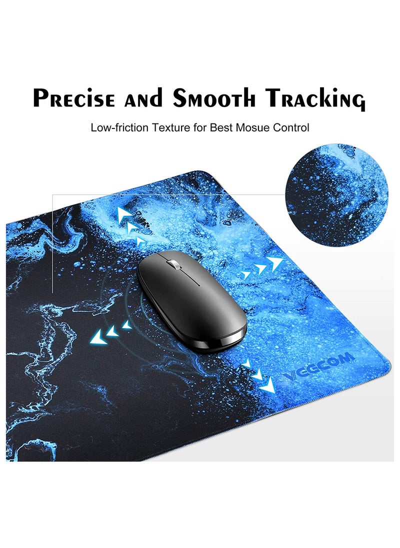 Gaming Mouse Pad, Large XL, Computer Gamer, Extended For Keyboard and Mouse for Desk, Non Slip Mouse Mat (Blue in Red) size 30*70cm - pzsku/ZFF91A72978B24998BFEEZ/45/_/1727875775/a22257d2-4b65-4df8-a743-e67a80fa9e27