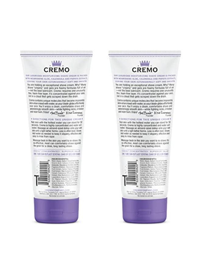cremo French Lavender Moisturizing Shave Cream, Astonishingly Superior Shaving Cream For Women, Fights Nicks, Cuts And Razor Burn, 6 Fluid Ounces, 2-Pack  - Image 4