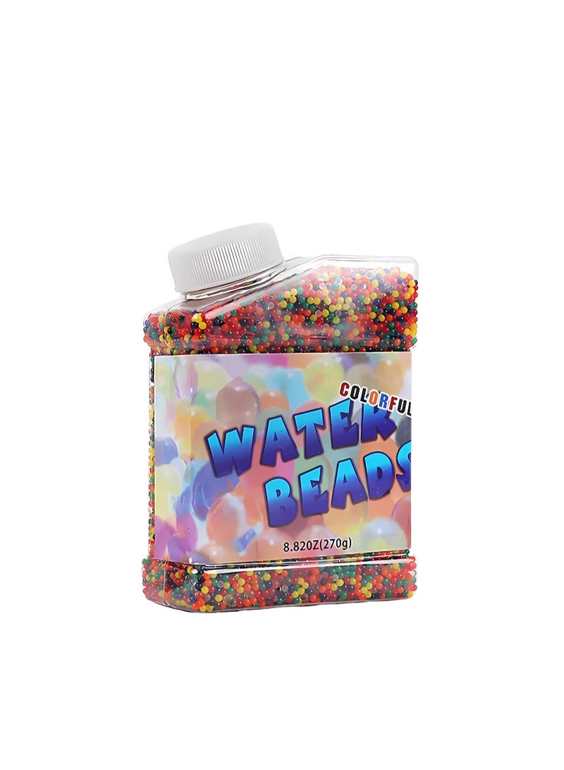 Quantum Bay Water Gel Beads 7-8mm 50000 Pcs, Colorful Jelly Beads for Kids Sensory Play, STEM Learning, Plant Soil Substitute, Vase Filler, Wedding Centerpieces, DIY Crafts, Party Decoration, Floating Candle Holder, Non-Toxic Beads for Home and Floral Décor  - Image 1