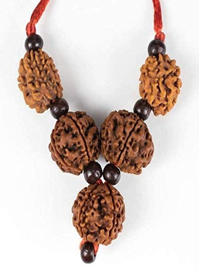 Blessings Aarogya Rudraksha Kavach, Lab Certified, Traditional Prayer Beads