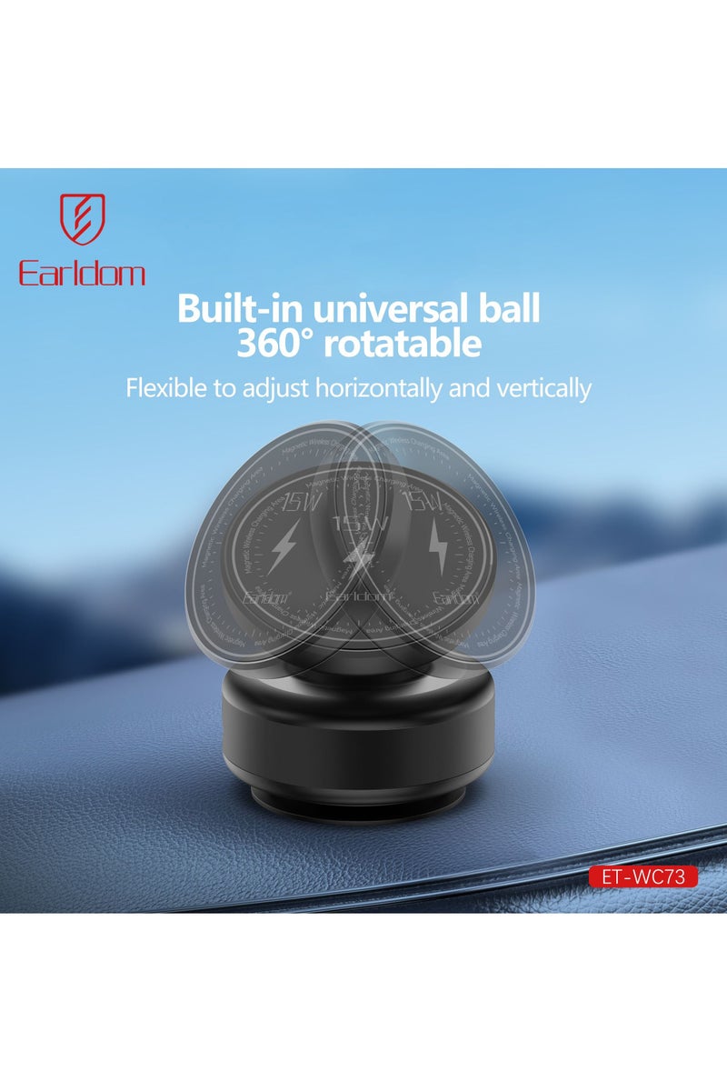 أيرلدوم حامل أكواب الشفط المغناطيسي اللاسلكي إيرلدوم 15 وات WC73 - Image 3