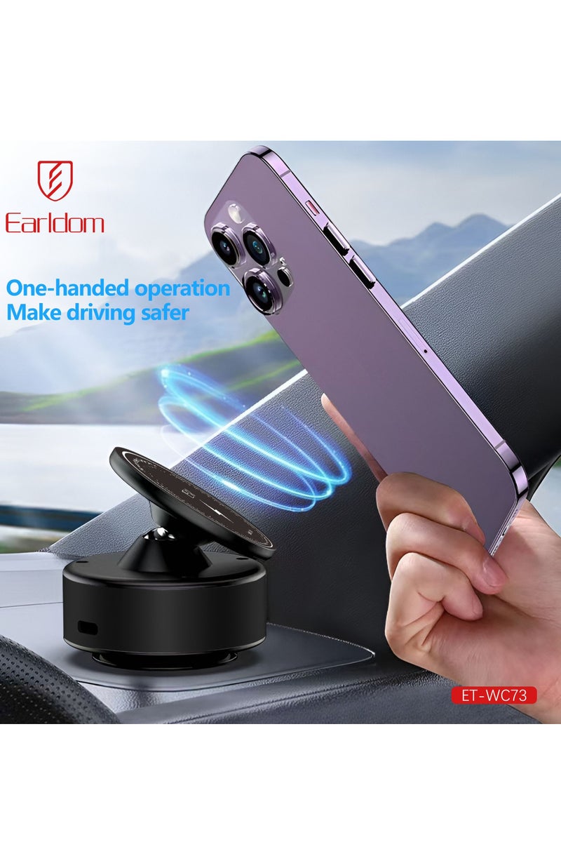 أيرلدوم حامل أكواب الشفط المغناطيسي اللاسلكي إيرلدوم 15 وات WC73 - Image 4