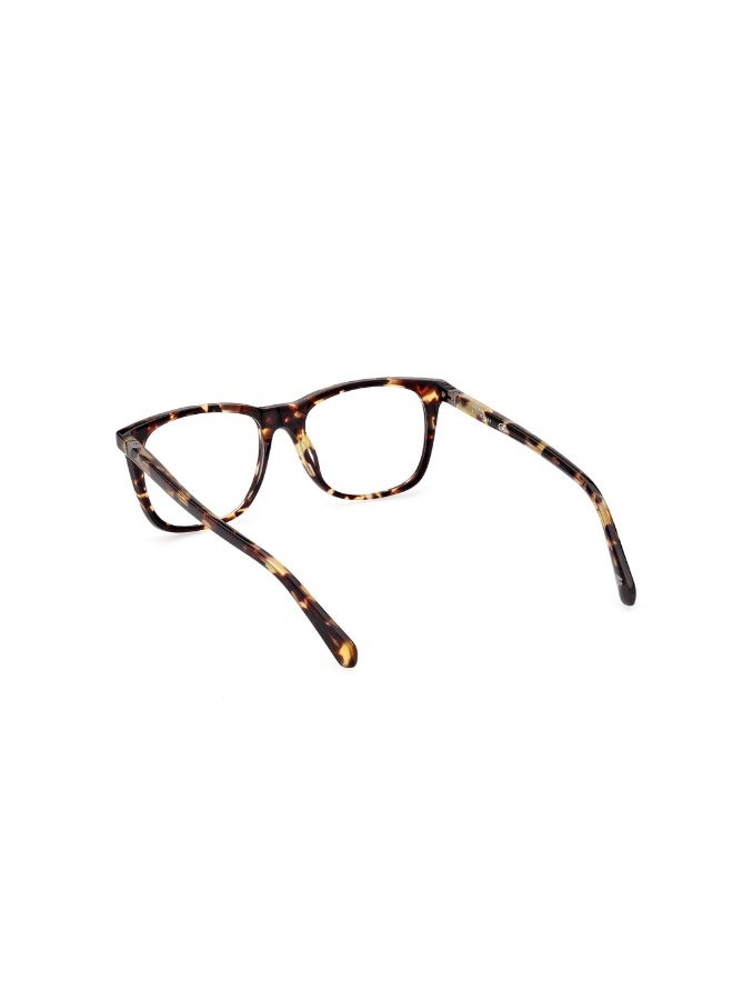 GUESS Gu5223 Square Acetate Frames For Unisex Size 54, Blonde Havana - Image 3