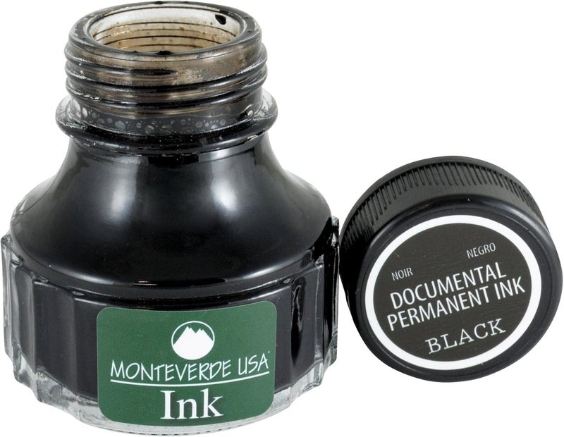 Monteverde USA Ink, 90 ml Documental Permanent Black (G308DB) - Image 3
