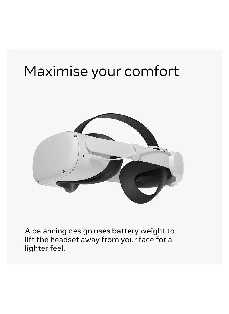Oculus - Oculus Quest 2 Elite Strap with Battery for Enhanced Comfort and Playtime in VR - Image 1