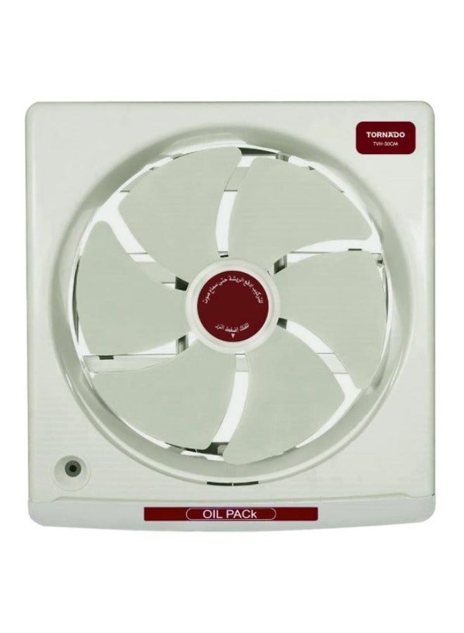 TORNADO Kitchen Ventilating Fan 30CM, Creamy - TVH-30CM