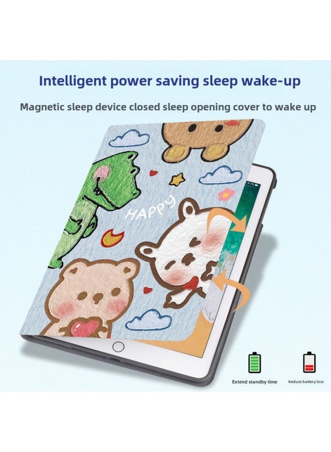 For Huawei 2023 Matepad11.5 Inch Flat Panel Protective Case Glory X8 Anti-fall Case Enjoy Cartoon-Color:Animal Paradise-Applicable Model:Glory Tablet X8 Pro-11.5 Inches - Image 5