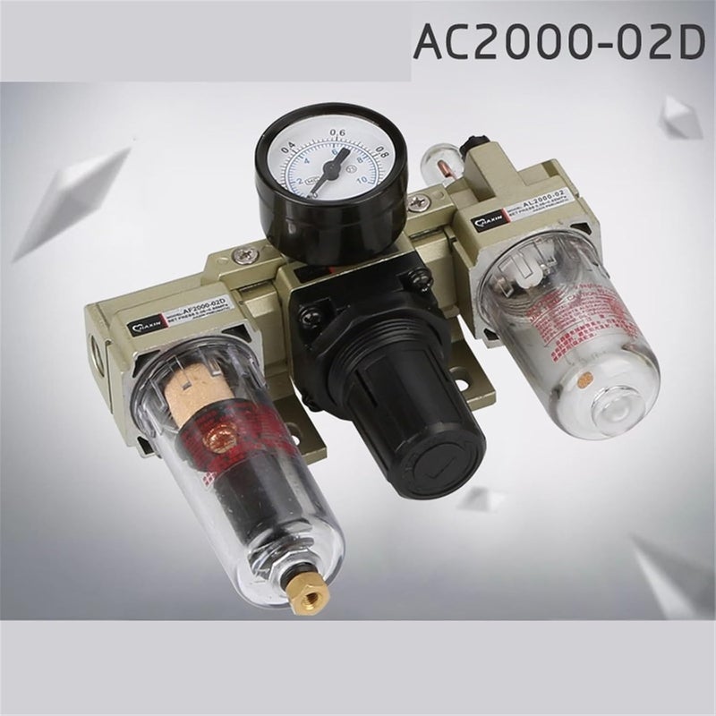 1PCS AC2000-02D air Source Processor Triple Drainer Oil-Water Separator - Image 2