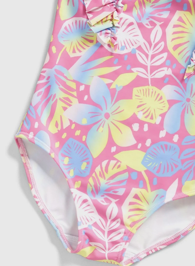 mothercare Kids Tropical Printed Swimsuit
