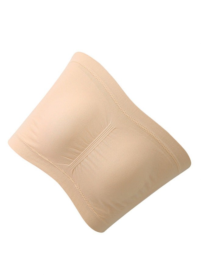 Loquat Seamless One Line Sports Bra Apricot Color  - Image 3