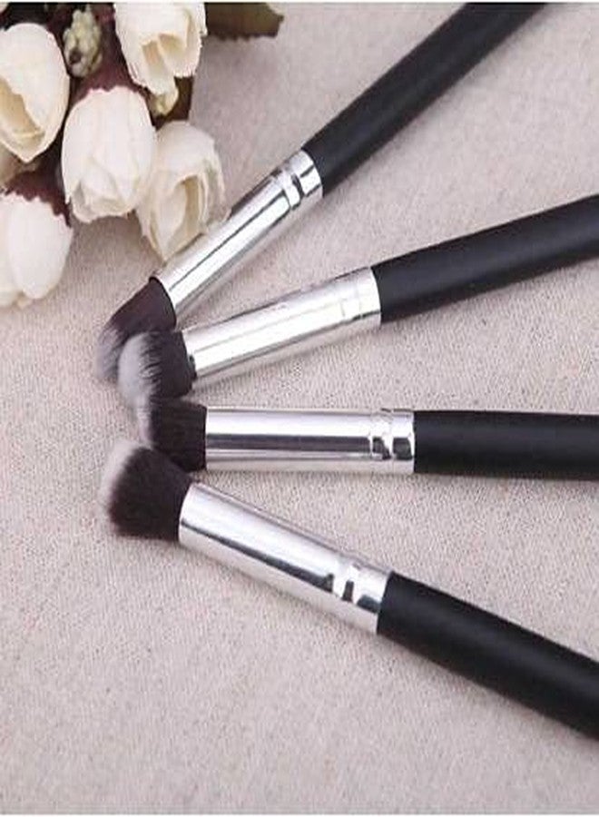 Kamz Beauty 4pcs/Set Professional Eye Brushes Set Foundation Mascara Blending Pencil Brushes Makeup Tools Cosmetic Black Brush - Image 3