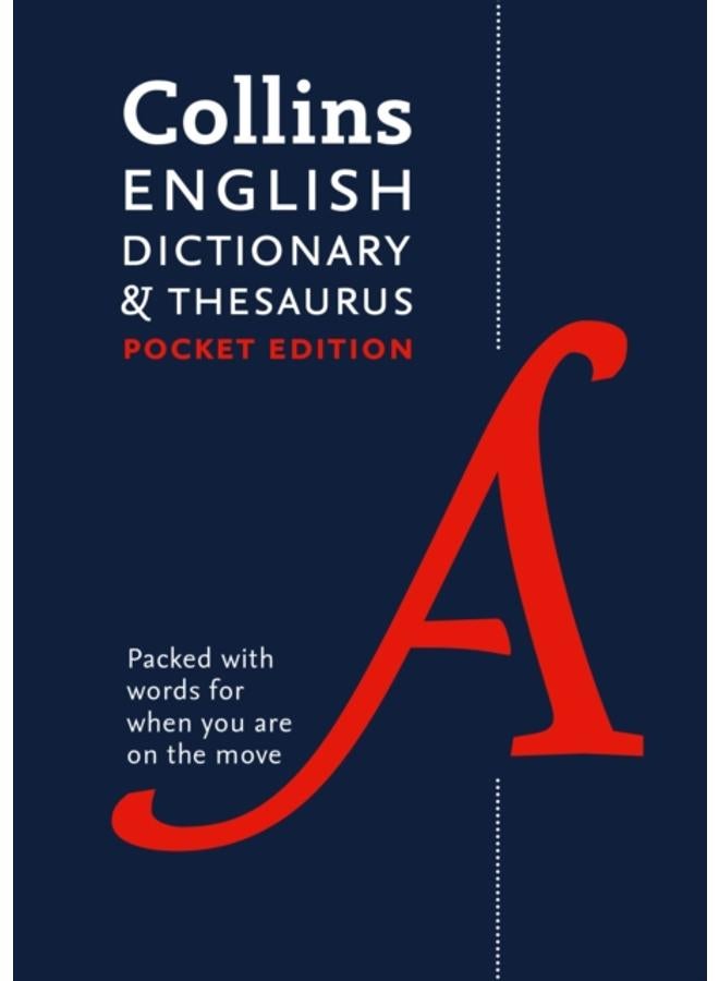 English Pocket Dictionary and Thesaurus : The Perfect Portable Dictionary and Thesaurus