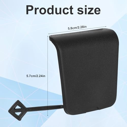 PEUTIER Spare Tire Winch Cover, Spare Wheel Winch Cover Compatible with Dodge Ram 1500 DT (New Body Styles) 2019 2020 2021 2022 Model 68299112AC - Image 2