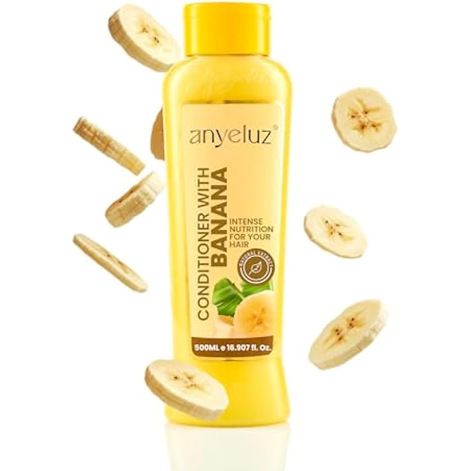 ANYELUZ BANANA CONDITIONER - DEEP CONDITIONING WITH OLIVE OIL FOR FRAGILE AND DAMAGED HAIR - Image 1