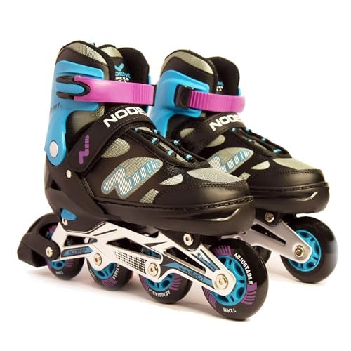 NODENS Adjustable Inline Roller Skates-Pack of 1 Pair (Small (30-33), Supreme) - Image 1