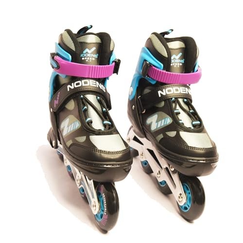 NODENS Adjustable Inline Roller Skates-Pack of 1 Pair (Small (30-33), Supreme) - Image 3
