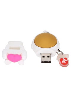 Thoraya Astronaut cute cartoon USB flash drive spaceman silicone USB flash drive personality creative doll gift USB flash drive explorer 64GB  - Image 5