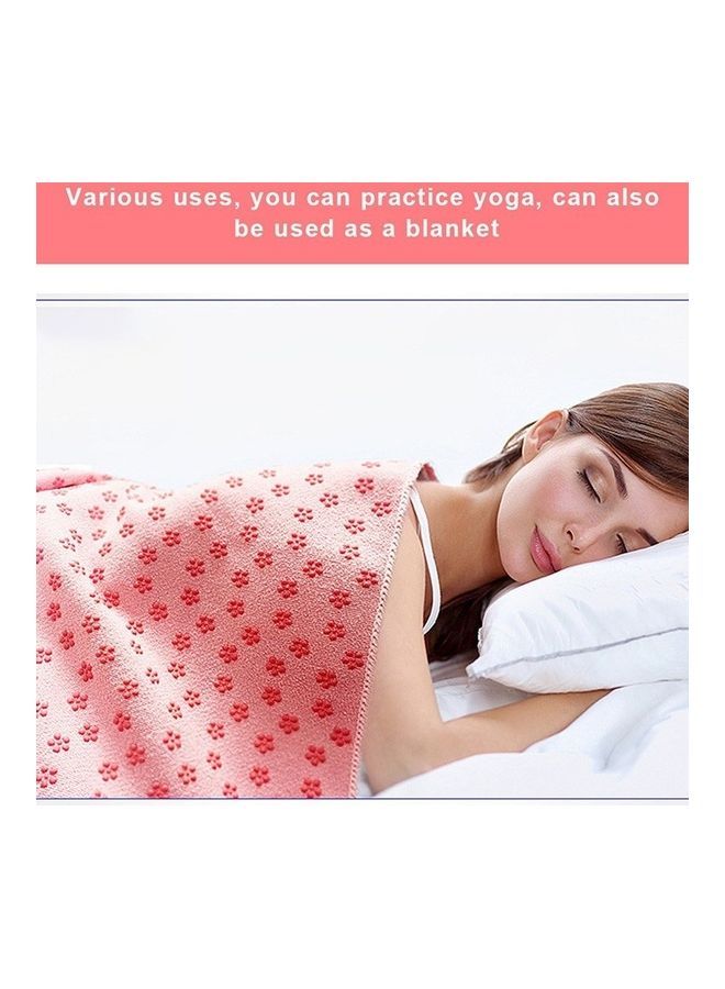 NIBEMINENT Non Slip Towel Fitness Yoga Blanket 27x20x5cm - Image 5