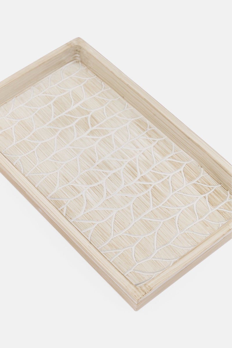 AMG Ceramic Textured Trays, Beige - Image 3