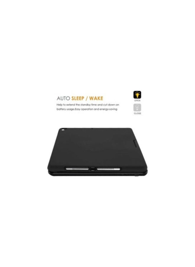 iPad 10.2 2021 9th Gen Keyboard Case with 7 Colors Backlit 360° Rotation Protective Smart Cover with Wireless Keyboard - Image 1