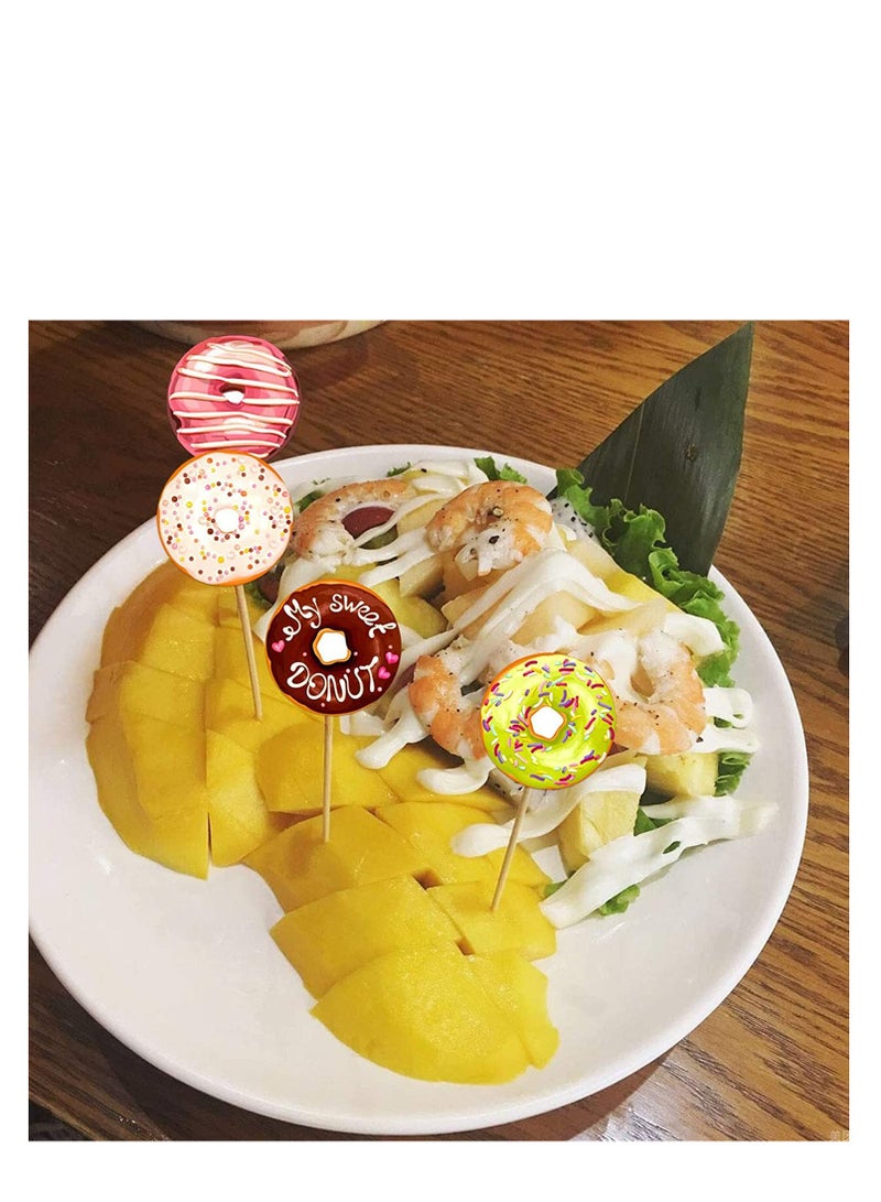 Excefore Donut Party Decoration Teacher Encouragement Motivational Sticker Reward Stickers for Book Notebook Planner Laptop Book - Image 3