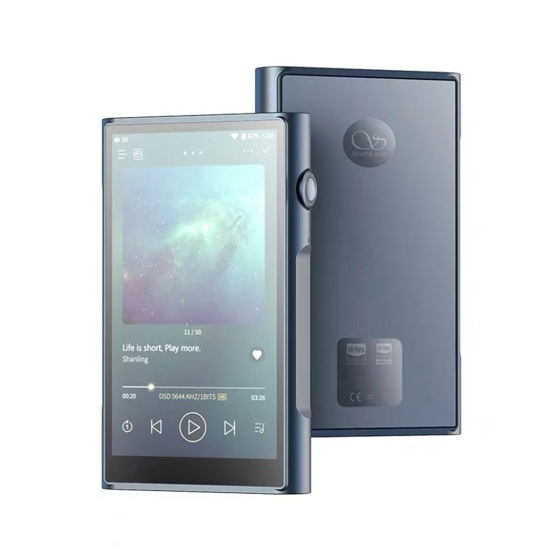 Shanling M6 Ultra Portable Hi-Res Player M6U Bluetooth 5.0 4x Ak4493seq DAC 32bit/768kHz Dsd512 Balanced, Blue - Image 1