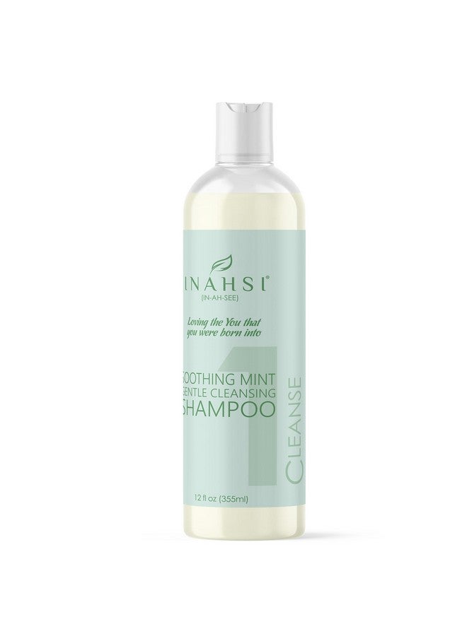 ايناهسي شامبو التنظيف اللطيف بالنعناع المهدئ | شامبو للشعر للرجال والنساء والأطفال ذوي الشعر المجعد | منتجات للشعر المجعد بشكل طبيعي 12 أونصة | صنع في الولايات المتحدة الأمريكية - Image 2