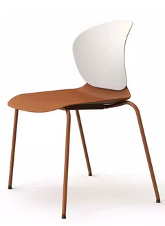 Jeffcoco Furniture Steel Chair Modern Design Dining Chair For Home,Restaurant,Office Desk Reading, Meeting Chair,Coffee Shop,Indoor Outdoor Chair Simple Style (Brown One Piece) - pzsku/ZFF9374A8F0728C3CD12DZ/45/_/1732119395/8e7c210a-8696-4309-b031-637601800fcd