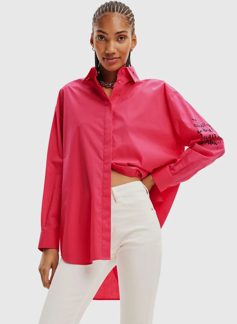 DESIGUAL Button Down Shirt