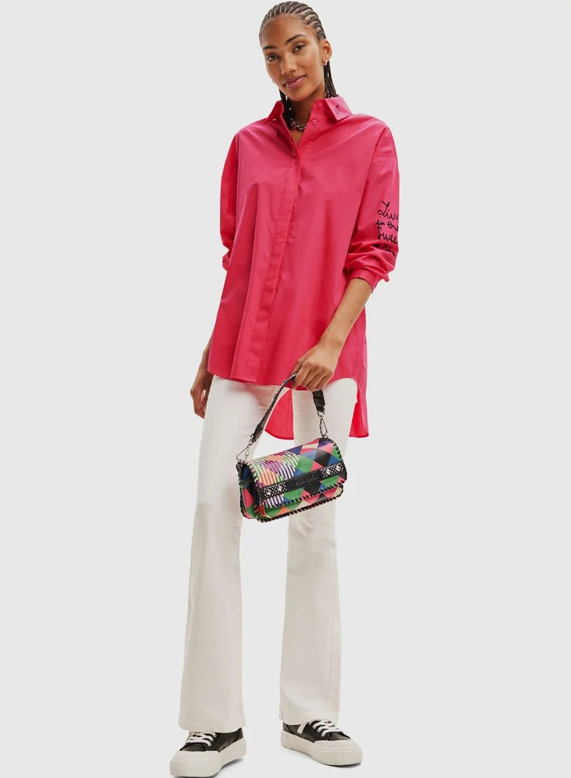 DESIGUAL Button Down Shirt
