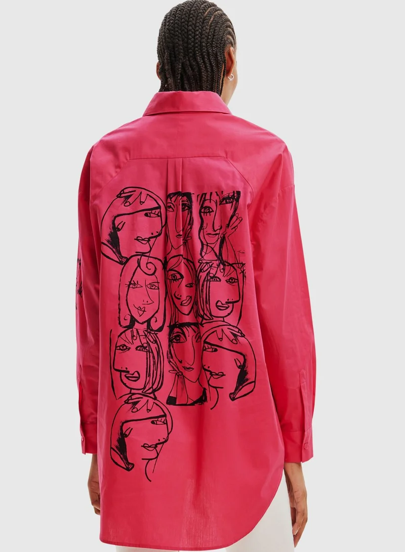 DESIGUAL Button Down Shirt