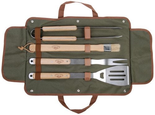 Esschert Design USA GT37 BBQ Tool Set with Canvas Bag - Image 4