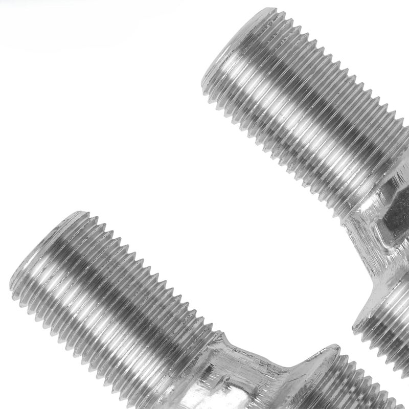 NEW WARE ® Adjustable Wall Mixer Legs for Bathroom Mixer Taps – Silver (1/2 x 3/4 Inch, Pair of 1) | Universal Plumbing Fittings | Durable, Easy-to-Install Extension Legs | Sleek Finish - Image 4