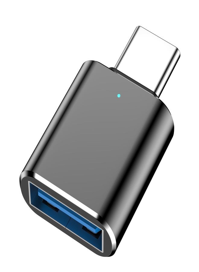 esbeecables [MFi Certified] USB C Male to USB3.0 Female OTG Adapter, Portable Type C to USB Camera Adapter OTG Data Sync Connector for iPhone 15/15 Plus/15 Pro/15 Pro Max, iPad Proi, Galaxy S23/S22, Black - Image 1
