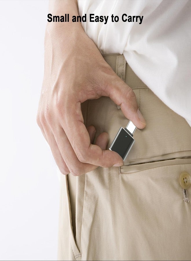 esbeecables [MFi Certified] USB C Male to USB3.0 Female OTG Adapter, Portable Type C to USB Camera Adapter OTG Data Sync Connector for iPhone 15/15 Plus/15 Pro/15 Pro Max, iPad Proi, Galaxy S23/S22, Black - Image 5