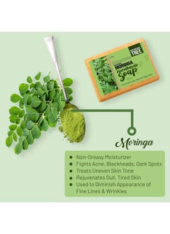 Speaking Tree Detoxifying Moringa Handmade Soap -100Gms  - Image 4