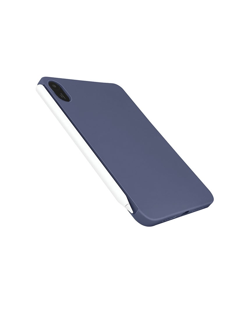 Wtech Huawei MatePad SE 11 2024 (11 inches) Premium Soft Liquid Silicone Case Cover (MCRPSN) - Storm Blue - Image 3