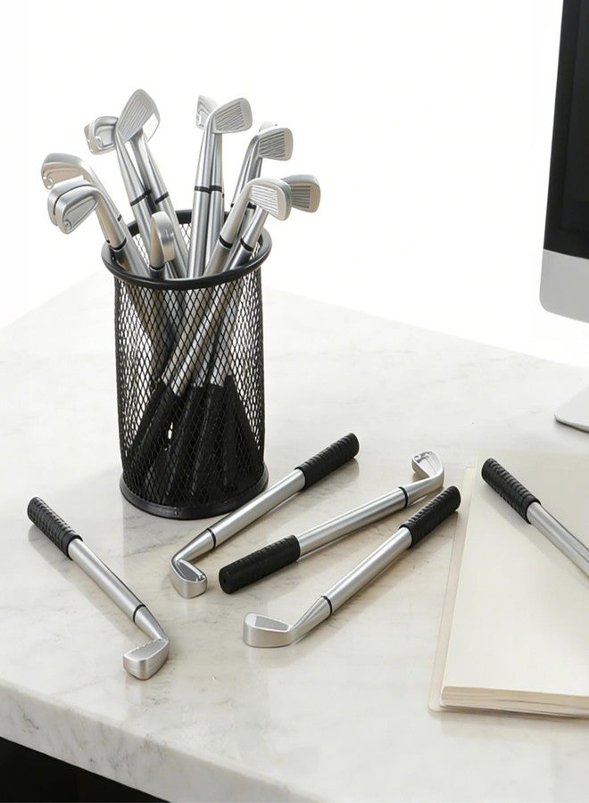 Lnrueg Mini Golf Club Ballpoint Pens 1.0mm 30 Pcs - Bulk Golf Pens for School, Office, Souvenirs, Golfing Club Props, Black Ink - Image 2