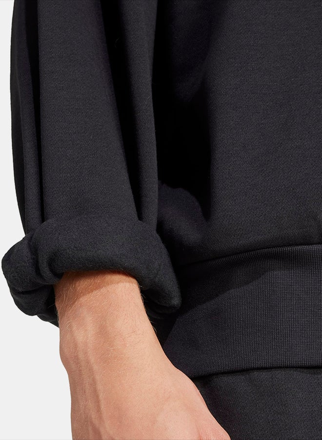 Adidas Essentials Loose Fit 3 Bar Logo Sweatshirt - Image 4