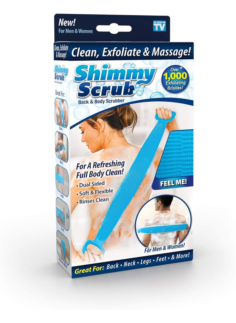 Ontel - Ontel Shimmy Scrub Exfoliating Body Scrubber Small - Image 1