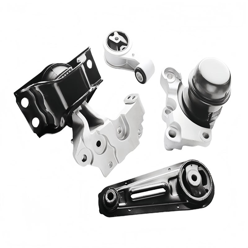 Yllshengyu 4Pcs Engine Motor Mount Kit - Compatible with Nissan Rogue 2008-2013 & Rogue Select 2014-2015 2.5L 2WD, Replaces A7370 A7384 A4351 A4352 - Image 1