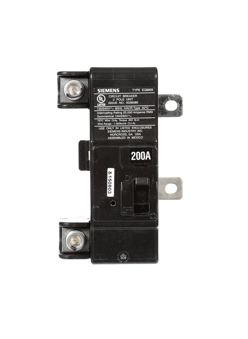 SIEMENS Siemens MBK200A 200Amp Main Circuit Breaker for Use in Ultimate Type Load Centers  - Image 2