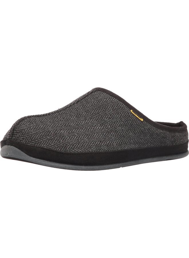 Deer Stags Men's Wherever Slipper, Black, 15 Wide - Image 1