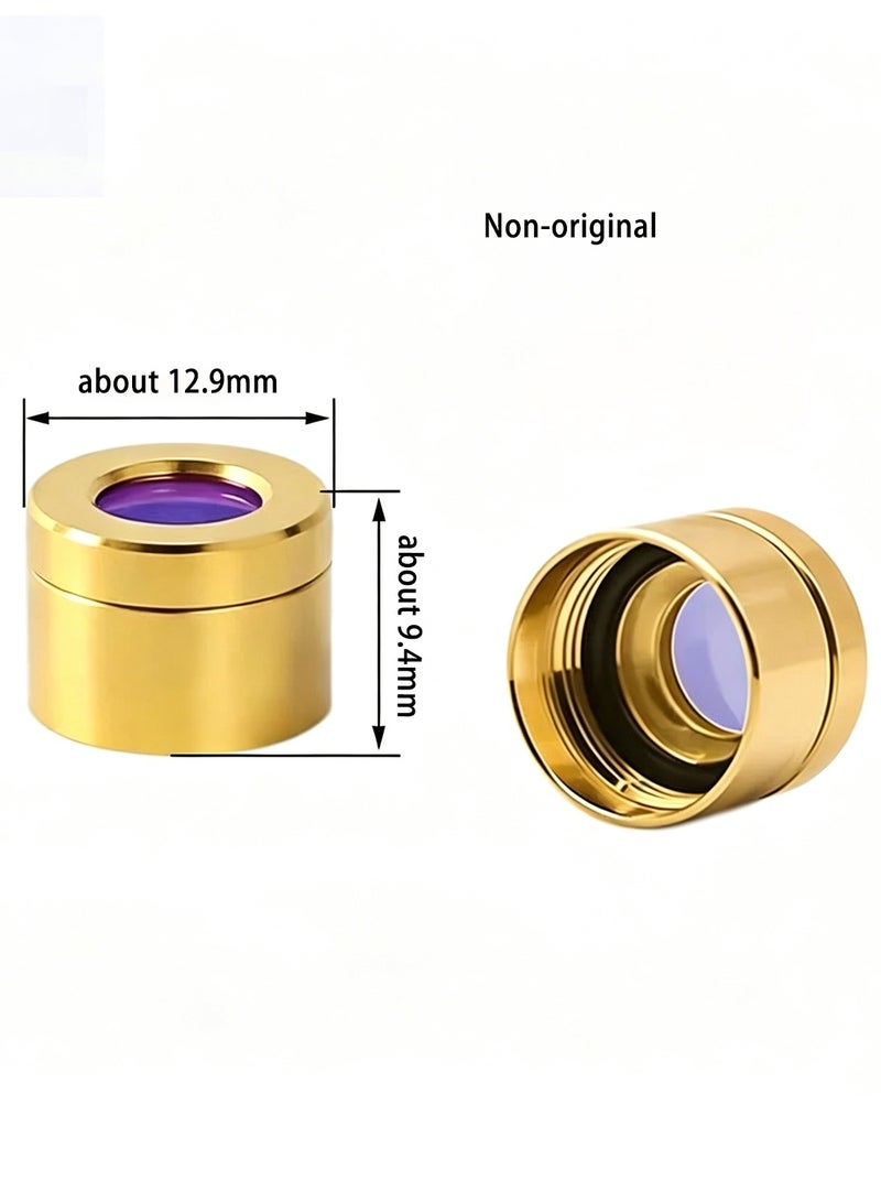 Non Original MAX Laser Protective Window Lens D12.9×H9.4mm For Fiber Laser QBH Output Head - Image 1