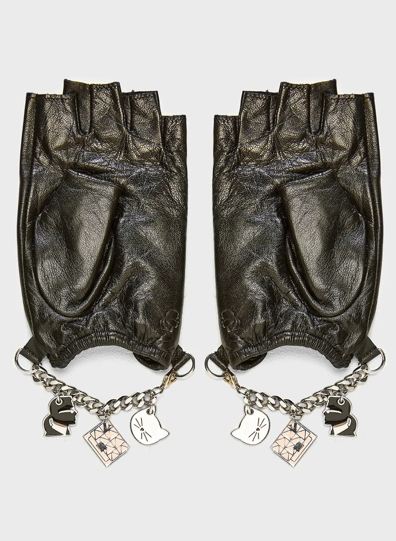 Karl Lagerfeld Charm Gloves