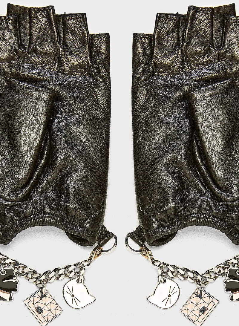 Karl Lagerfeld Charm Gloves